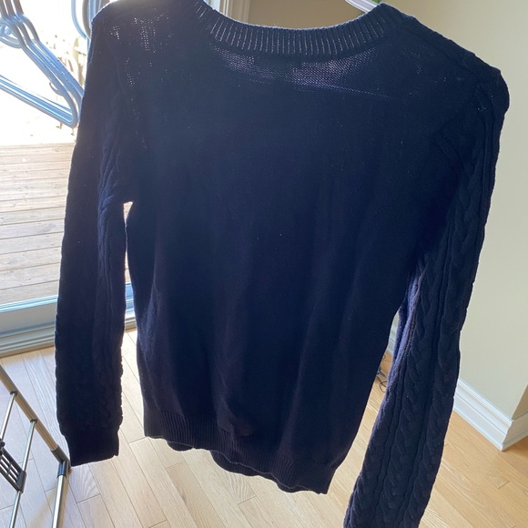 navy blue sweatshirt - Picture 2 of 3